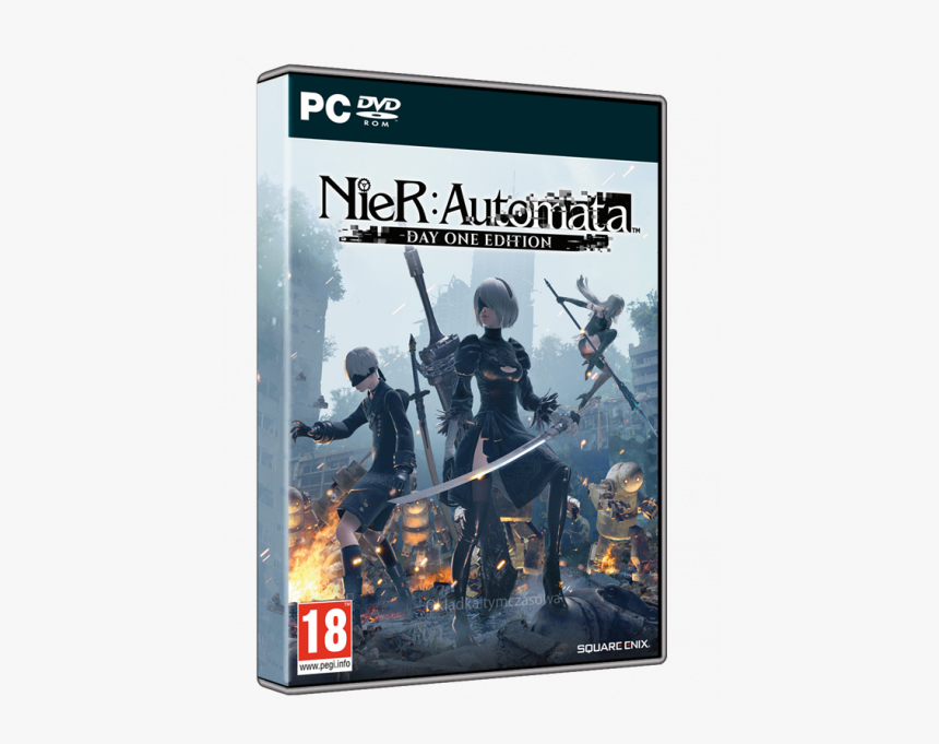 Day One Edition - Nier Automata 9s And 2b, HD Png Download, Free Download