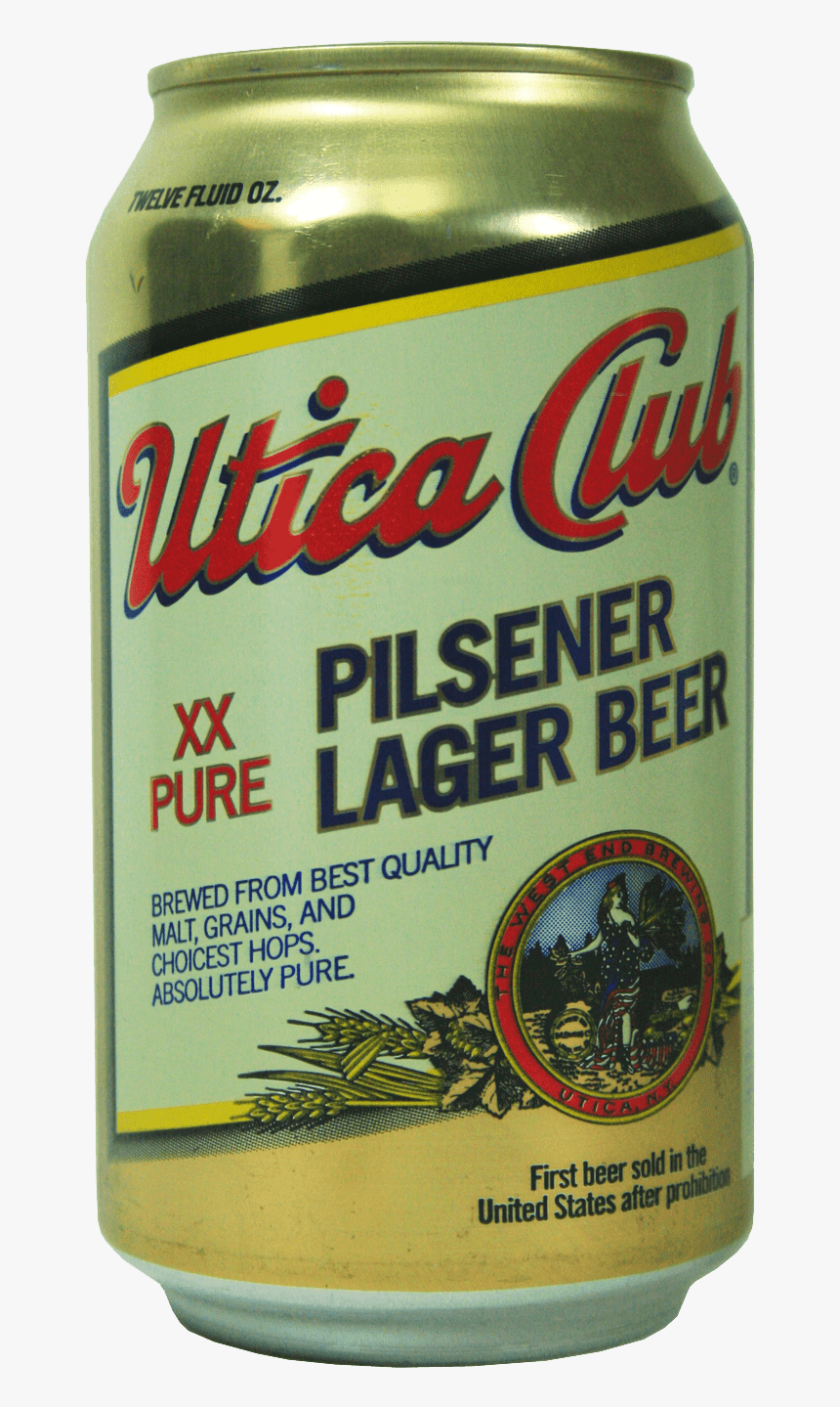 Transparent Beer Can Png - Utica Club - Matt Brewing Company, Png Download, Free Download