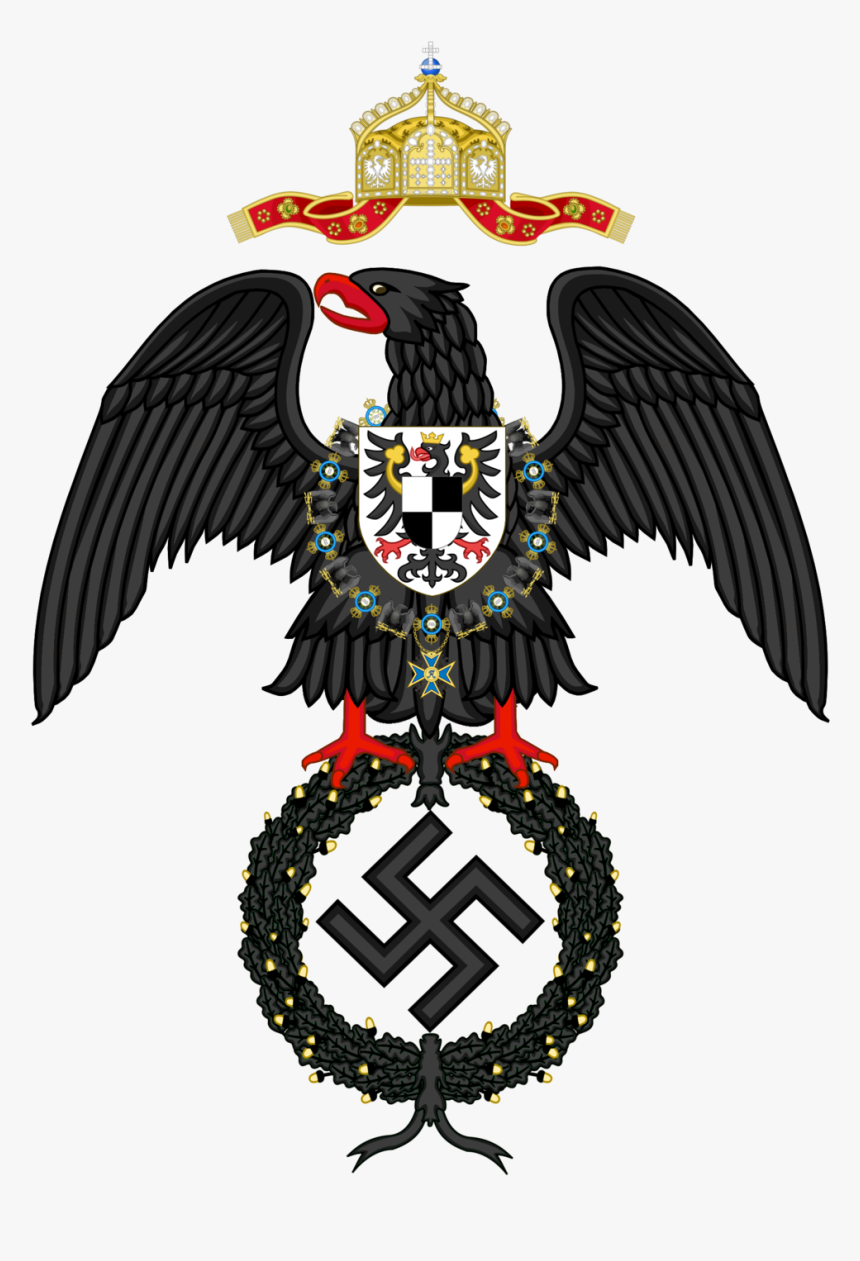 Coa Nazi Imperial Germany Central Victory By Tiltschmaster-da6712f - Imperial Germany Coat Of Arms, HD Png Download, Free Download