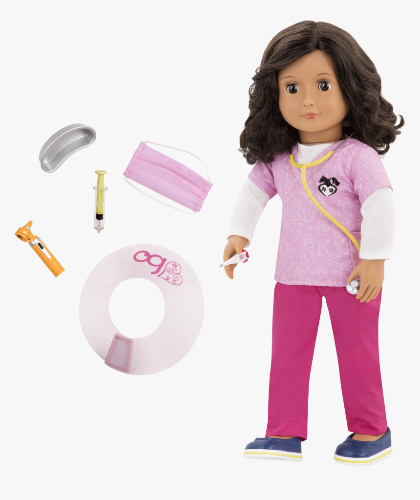 Paloma 18-inch Veterinarian Doll - Our Generation Paloma, HD Png Download, Free Download