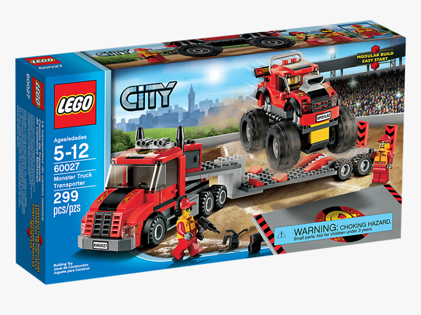   - Lego Monster Truck 60027, HD Png Download, Free Download