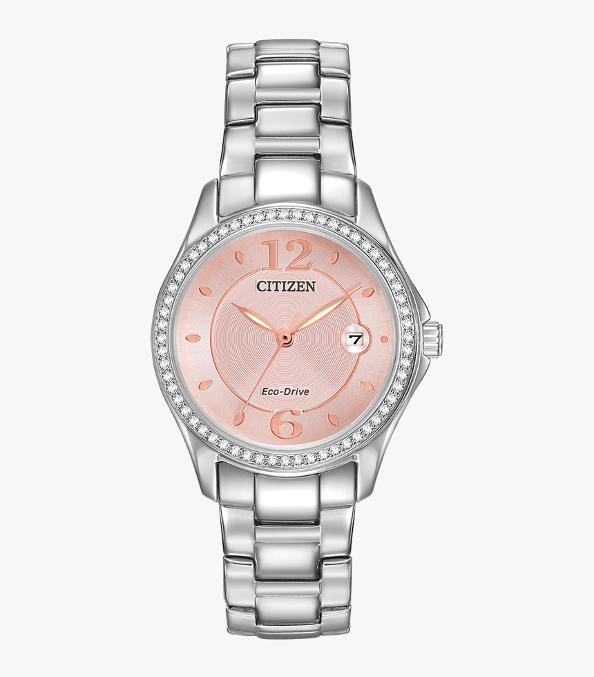 Ladies Silhouette Swarovski® Crystals , Png Download - Citizen Eco Drive Fe1140 86x, Transparent Png, Free Download