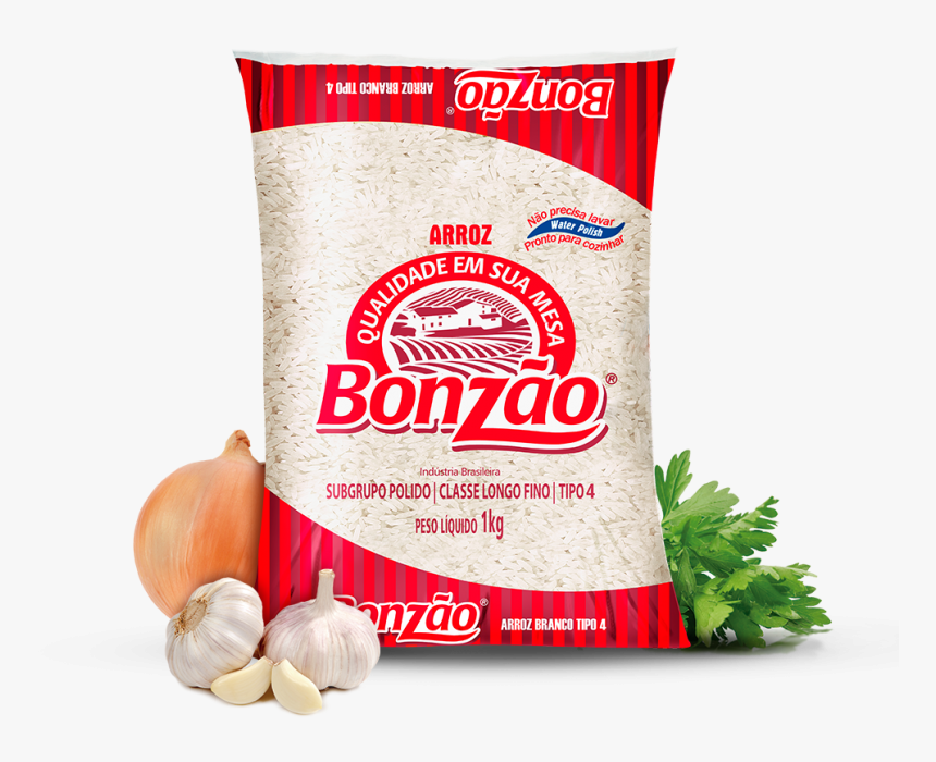 Arroz Branco Bonzão T4 - Arroz Bonzão T4, HD Png Download, Free Download