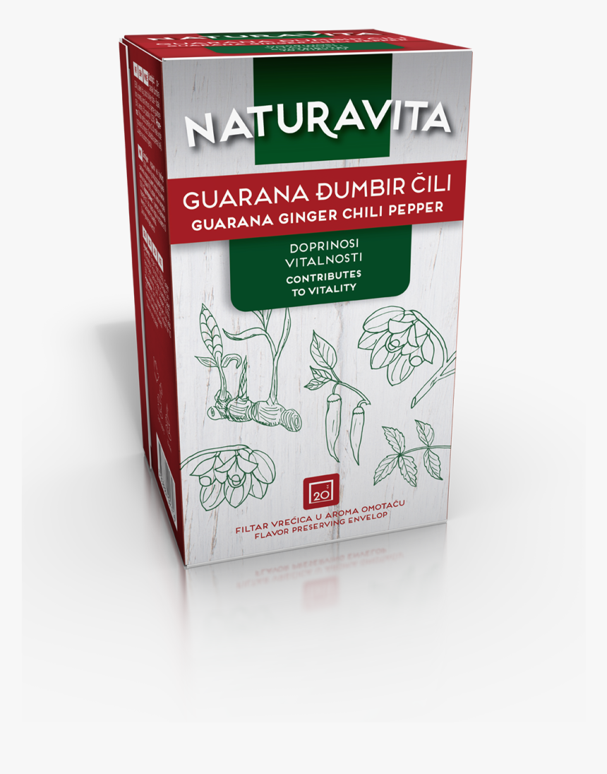 Guarana, Ginger & Chili , Png Download - Box, Transparent Png, Free Download