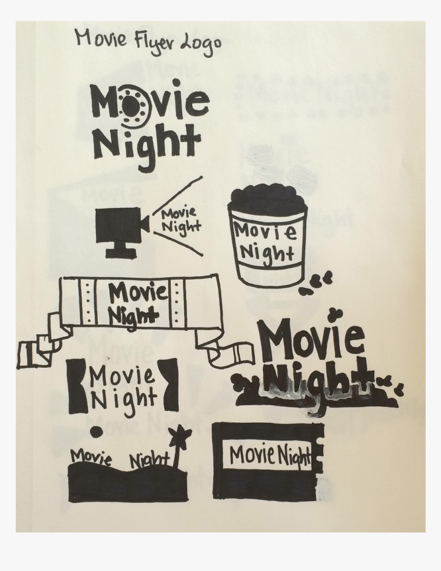 Movie Night Png, Transparent Png, Free Download