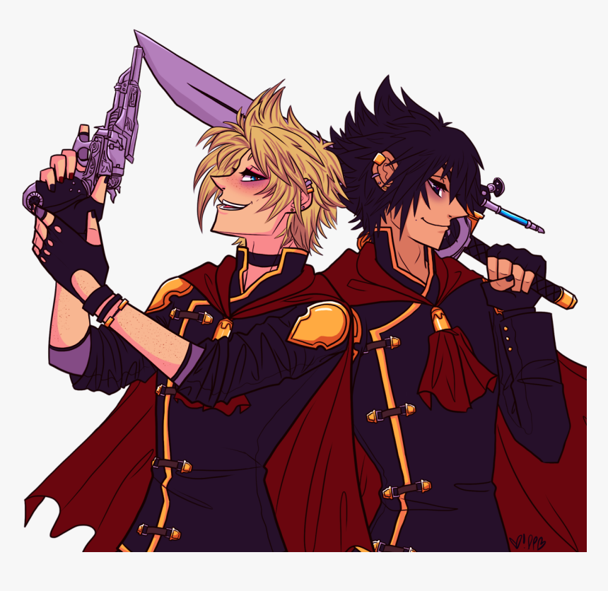 “ I Love The Uniforms In Final Fantasy Type - Prompto X Noctis Transparent, HD Png Download, Free Download