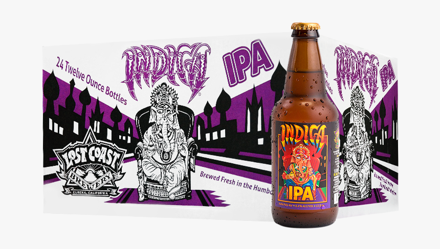 Lost Coast Indica Ipa - Lost Coast Brewery, HD Png Download, Free Download