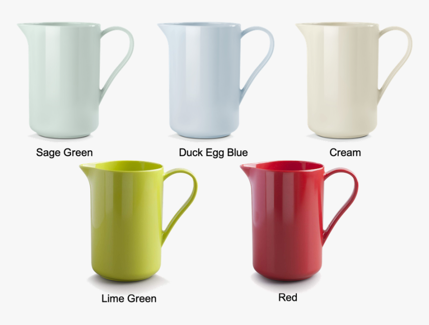 Colourful Melamine Jug By Cks Zeal Non Slip Base - Coffee Cup, HD Png Download, Free Download