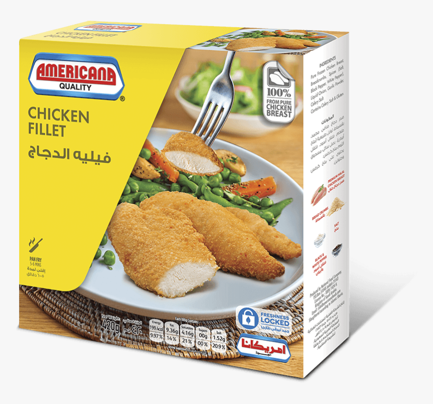 Americana Chicken Fillet 420g, HD Png Download, Free Download