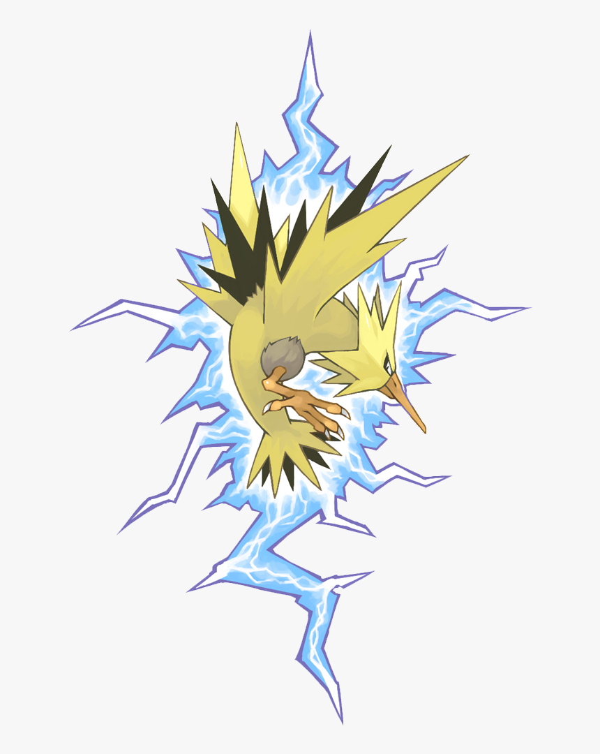 Zapdos Pokemon Memes All Pokemon Pokemon Fan Art ポケモン サンダー Hd Png Download Kindpng