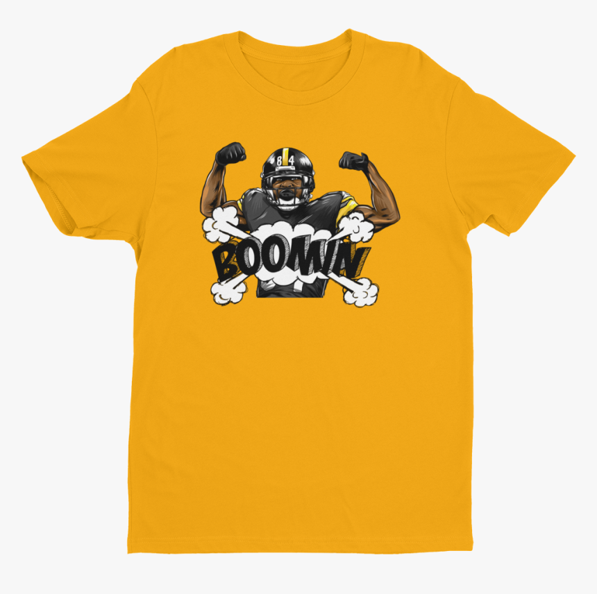 Antonio Brown Pittsburgh Steelers Booming T Shirt - National Honor Society Nhs Shirt Designs, HD Png Download, Free Download