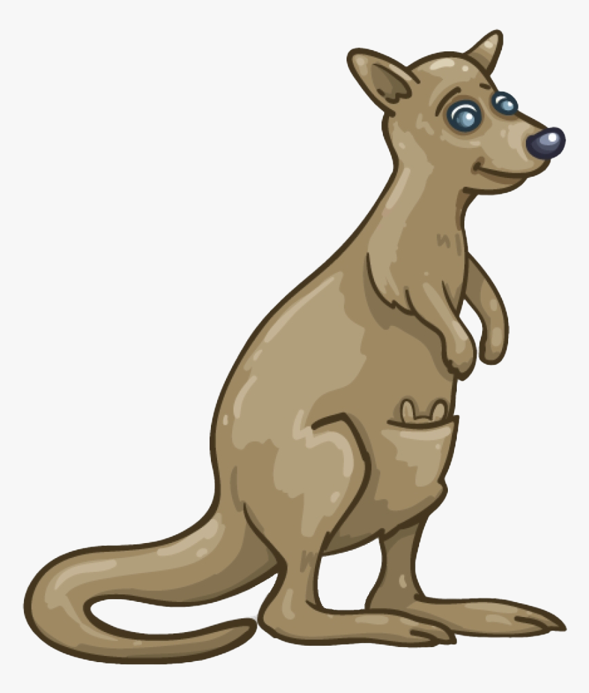 Kangaroo Wallaby Png Clipart - Wallaby Transparent, Png Download, Free Download