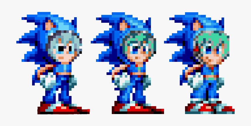 Sonic 16 Bit Png, Transparent Png, Free Download