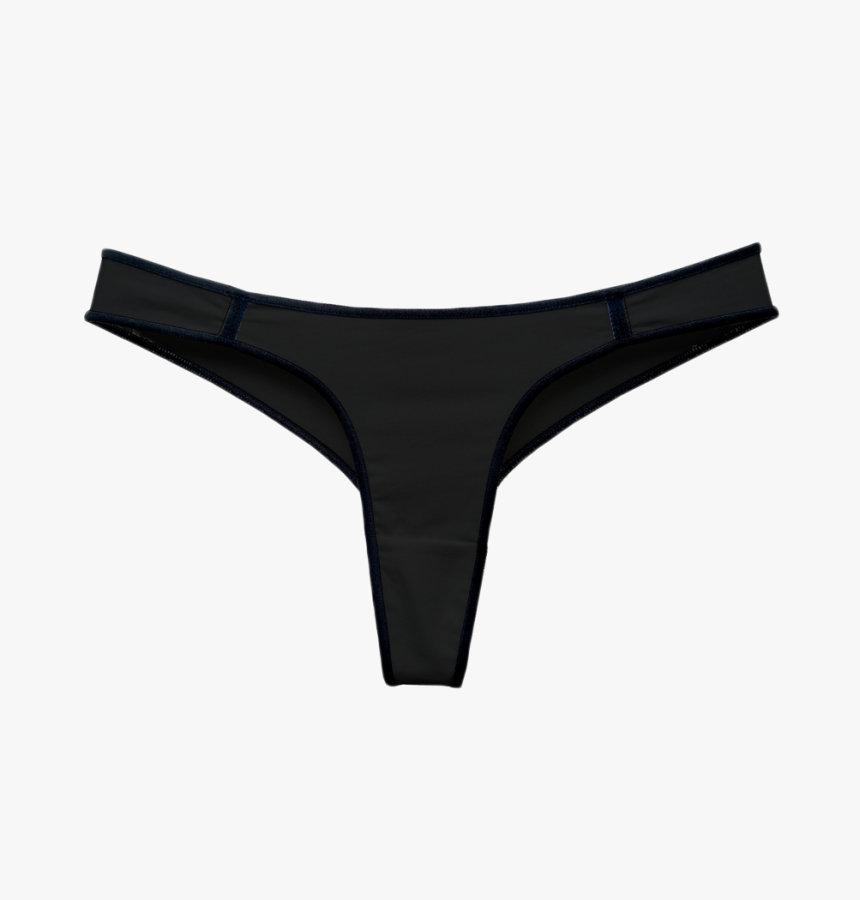 Cotton High Stretch Thong - Png Calcinha Renda Preta, Transparent Png, Free Download