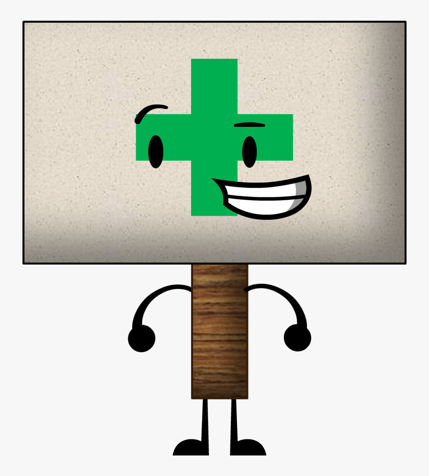 Plus Sign - Bfdi Sign, HD Png Download - kindpng