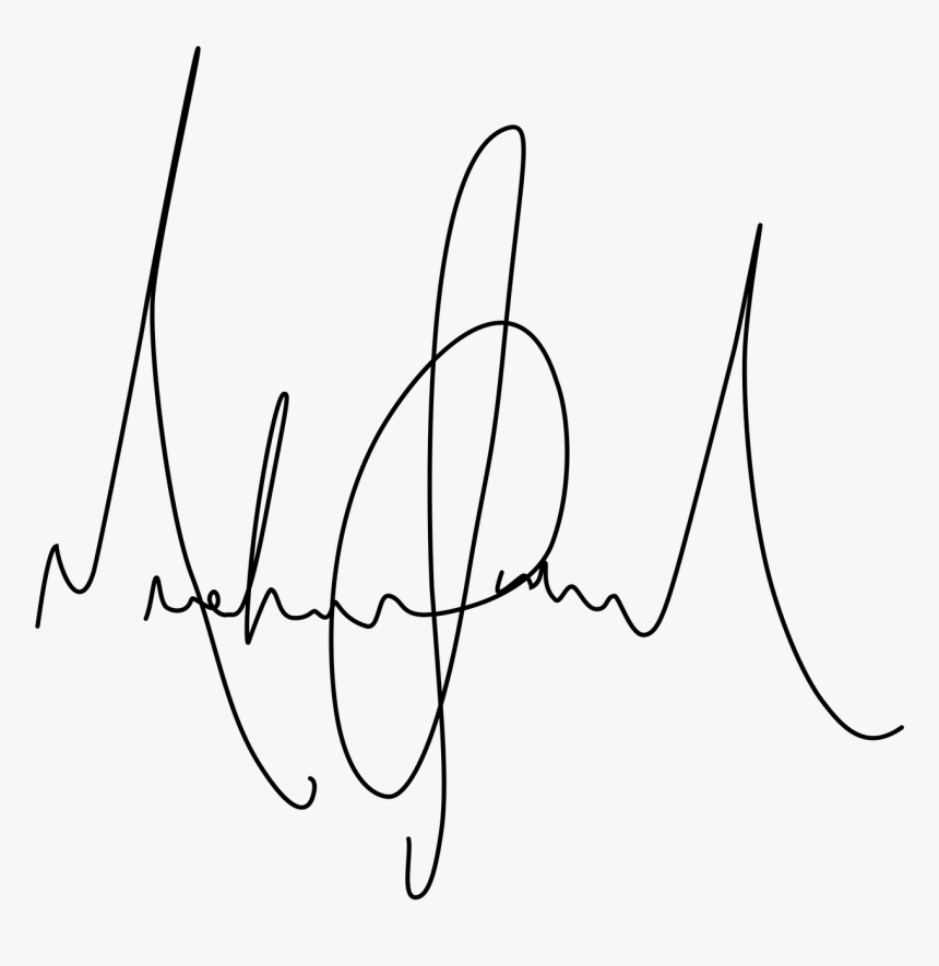 Jackson,signature Of The Pop Star,png,the King - Real Michael Jackson Autograph, Png - kindpng