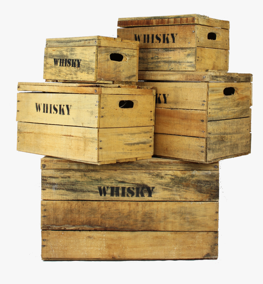 Wooden Whisky Crates, HD Png Download, Free Download