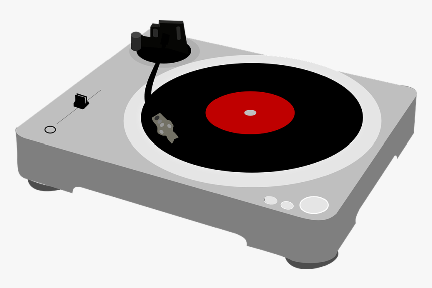 Turntable, Record Player, Music, Deejay, Entertainment - Record Player Transparent Background Gif, HD Png Download, Free Download