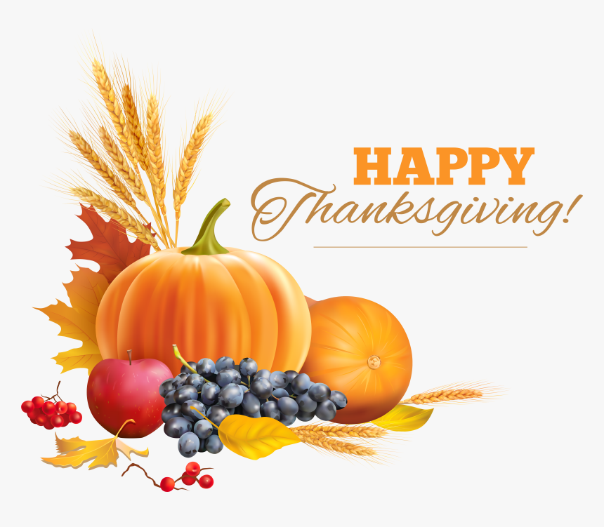 Happy Thanksgiving Decor Png - Happy Thanksgiving Free Clip Art, Transparent Png, Free Download