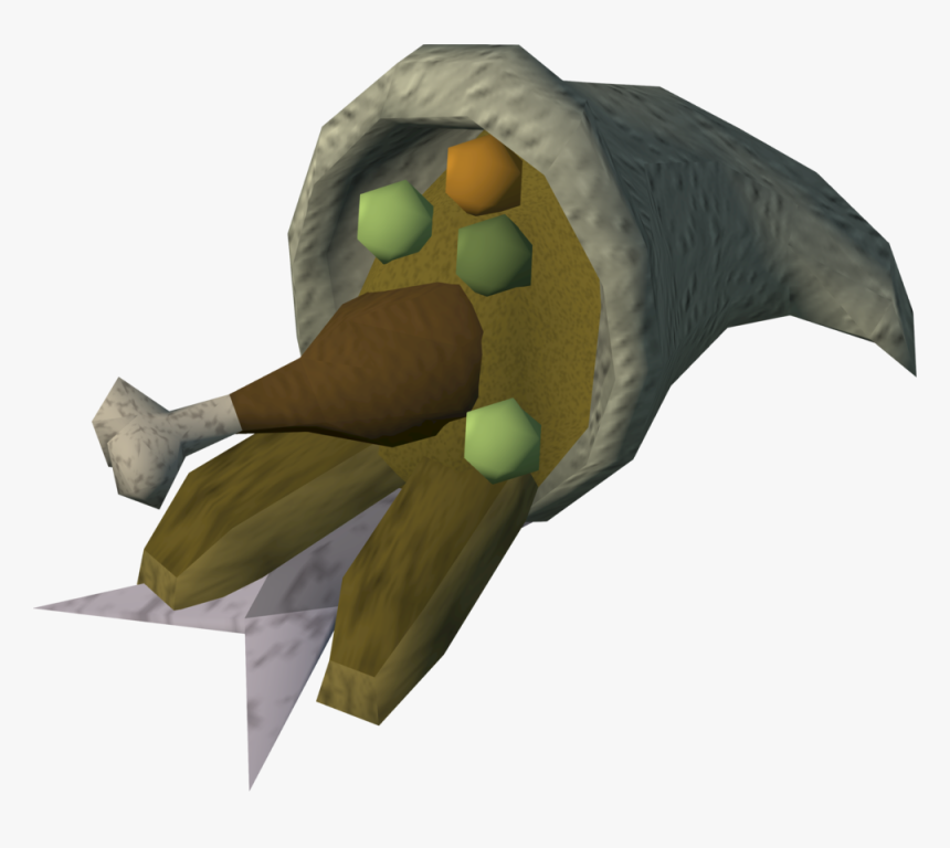 A Full Cornucopia Is Used To Store Food, It Can Store - Cornucopia Runescape, HD Png Download, Free Download