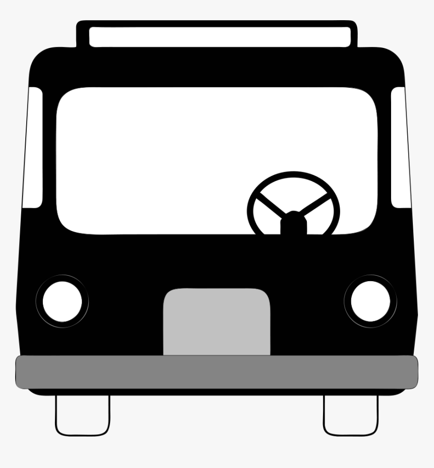 Front Of Bus Clipart, HD Png Download, Free Download