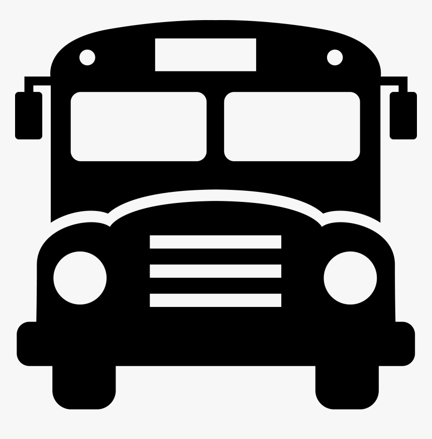 Clipart Of Front Of School Bus - Bus, HD Png Download, Free Download