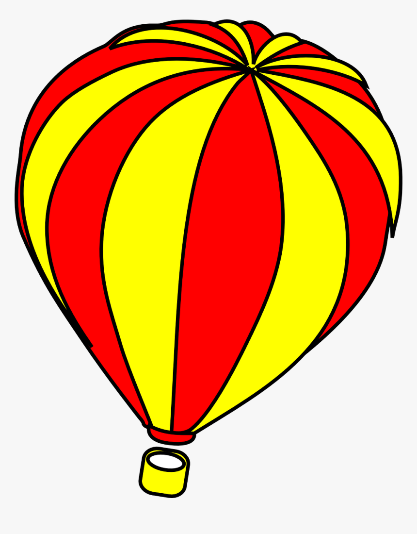 Hot Air Balloon Clip Art - Hot A Balloon Clipart, HD Png Download, Free Download