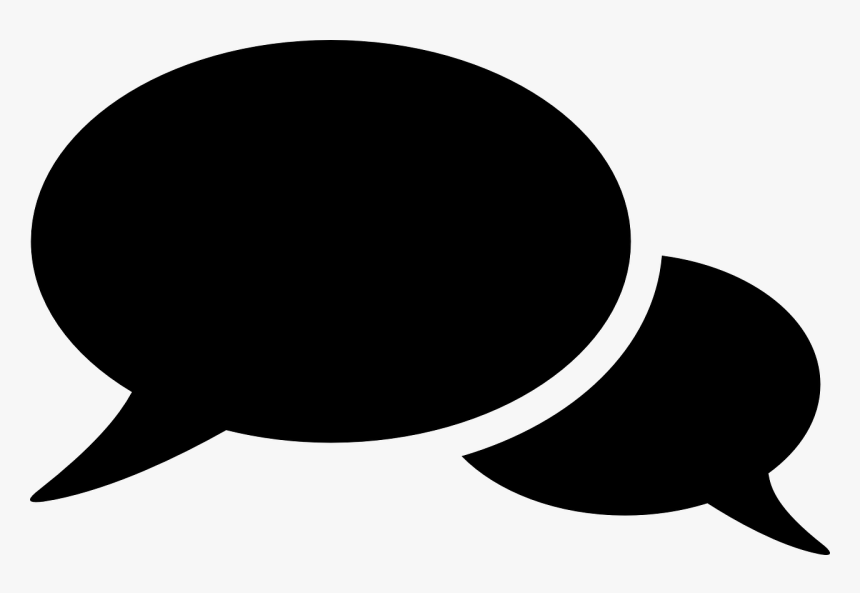 Speech Bubbles Conversation, HD Png Download, Free Download