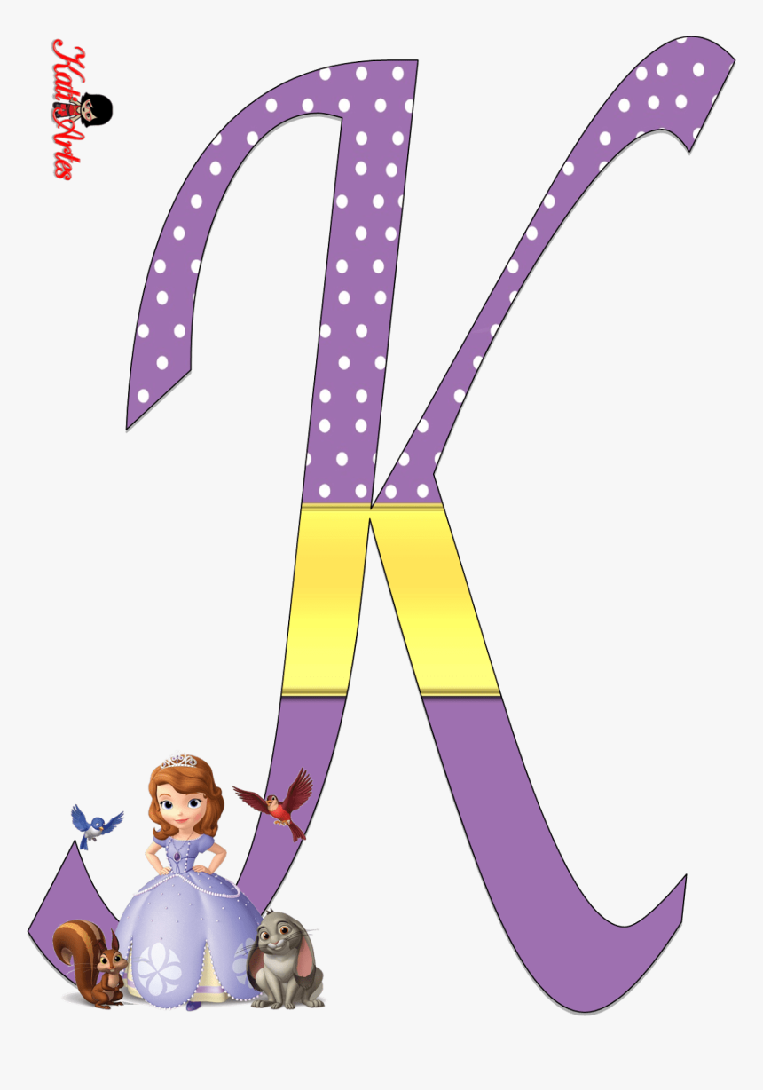 Letra A Princesa Sofia, Png Download - Alphabet Sofia The First Letters, Transparent Png, Free Download