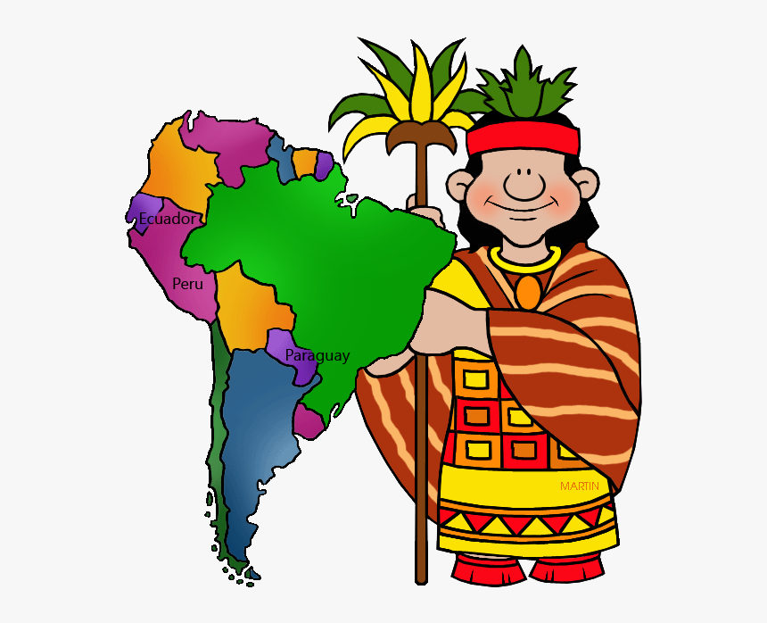 South America Cartoon Png , Png Download - Incas Clipart, Transparent Png, Free Download