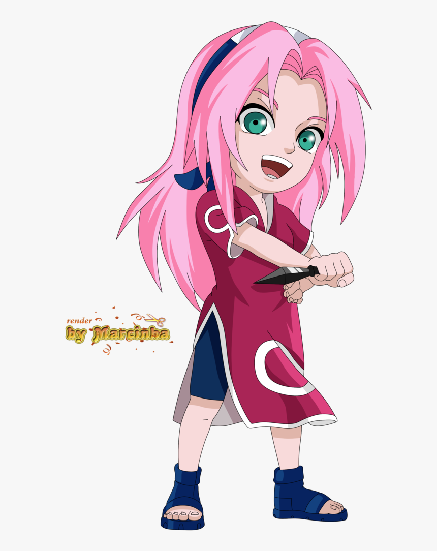 Transparent Sakura Haruno Png - Sakura Chibi, Png Download, Free Download