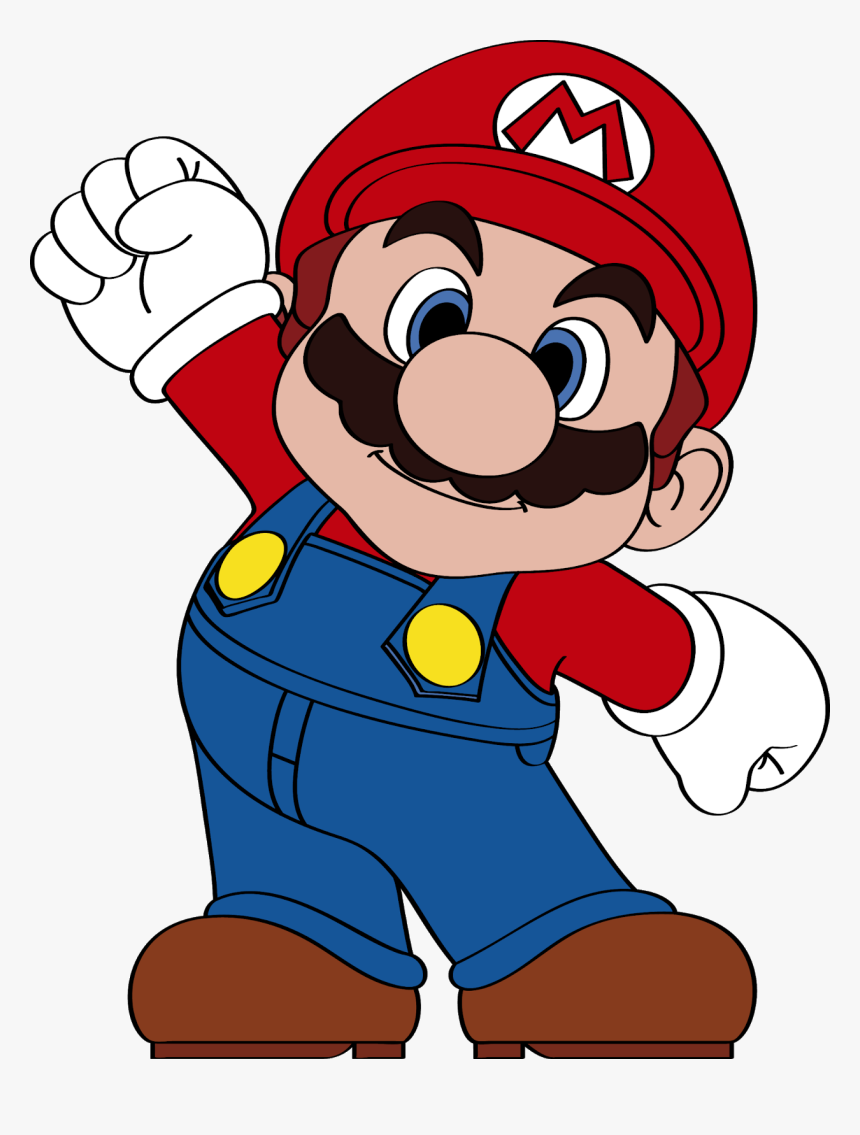 Mario - Mario Vetor, HD Png Download - kindpng