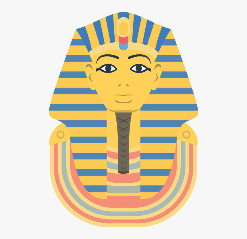 Pharaoh - Mascara Del Faraon Egipcio, HD Png Download, Free Download