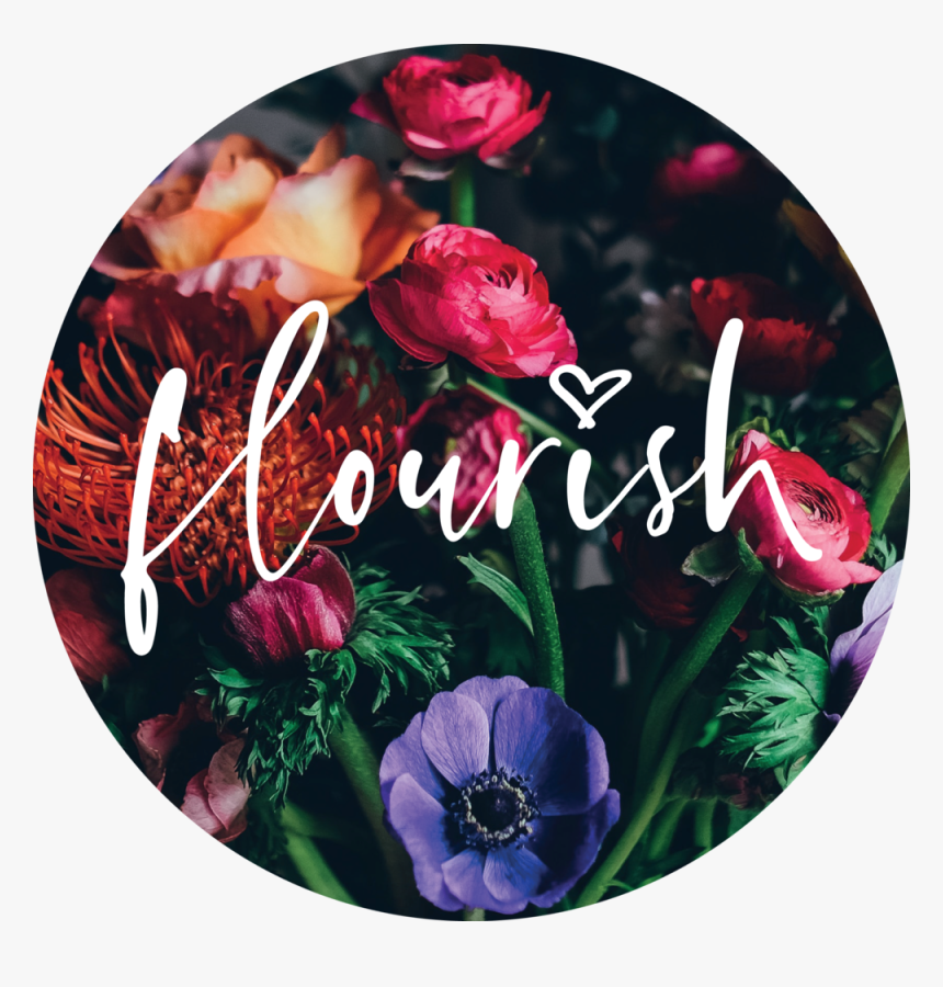 Flourish Flower Circle, HD Png Download, Free Download