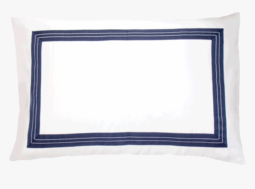 Shop Bandhini Braids Braid Denim Navy Sham Cushion - Picture Frame, HD Png Download, Free Download