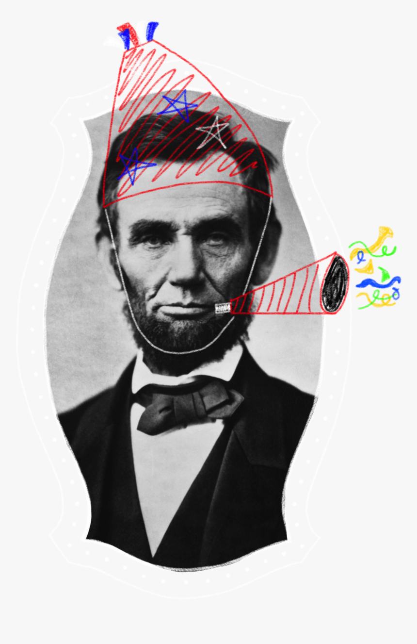 Abraham Lincoln - Abraham Lincoln With Iphone, HD Png Download, Free Download