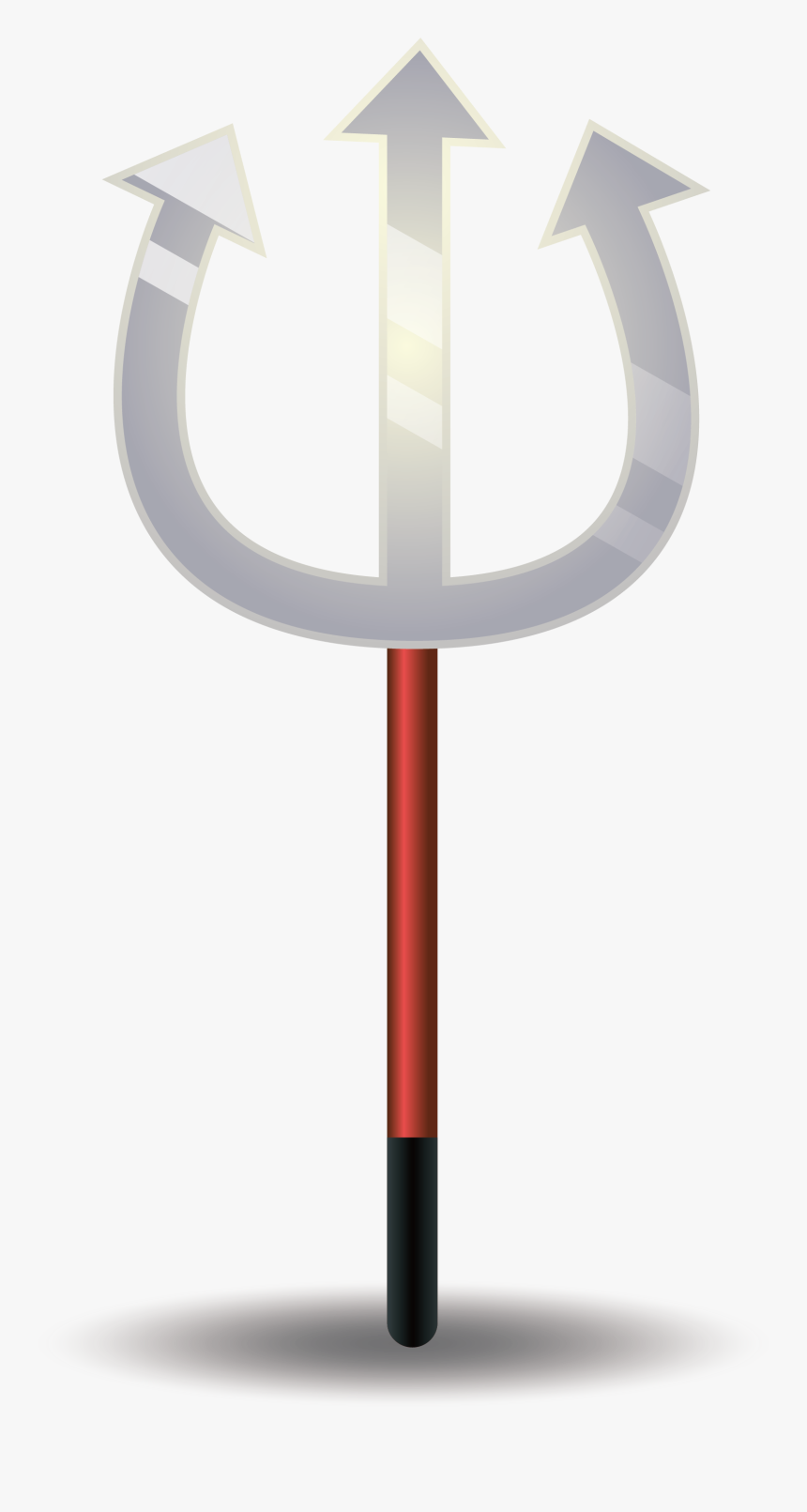 Devil Trident Png - Crescent, Transparent Png, Free Download