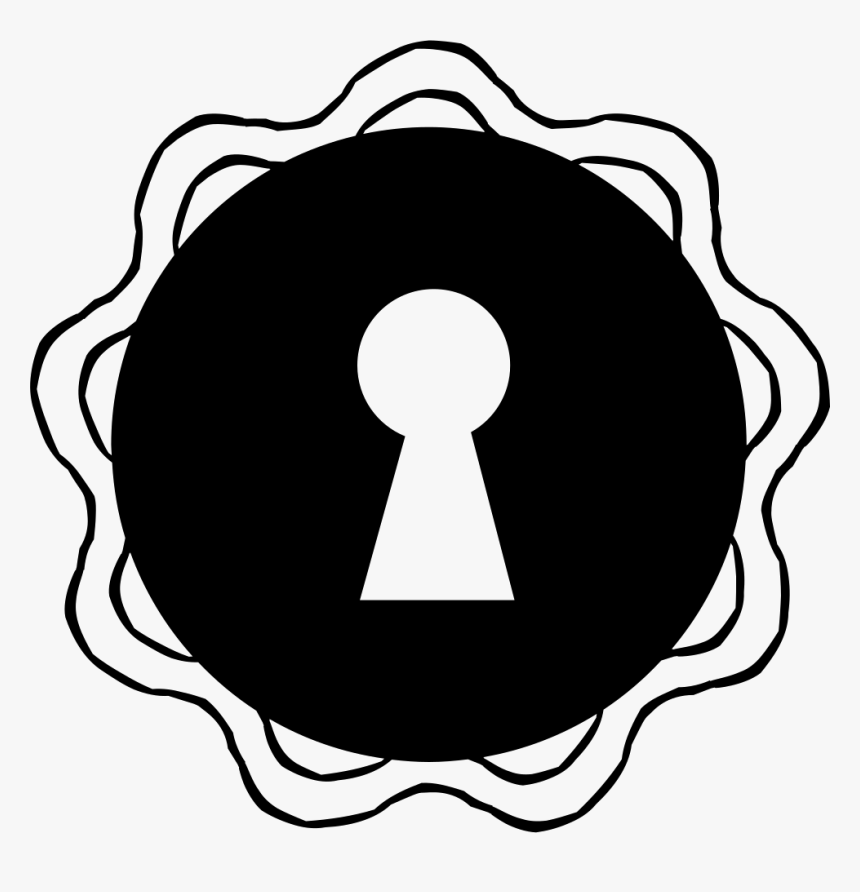 Transparent Keyhole Png - Door Lock Shape, Png Download, Free Download