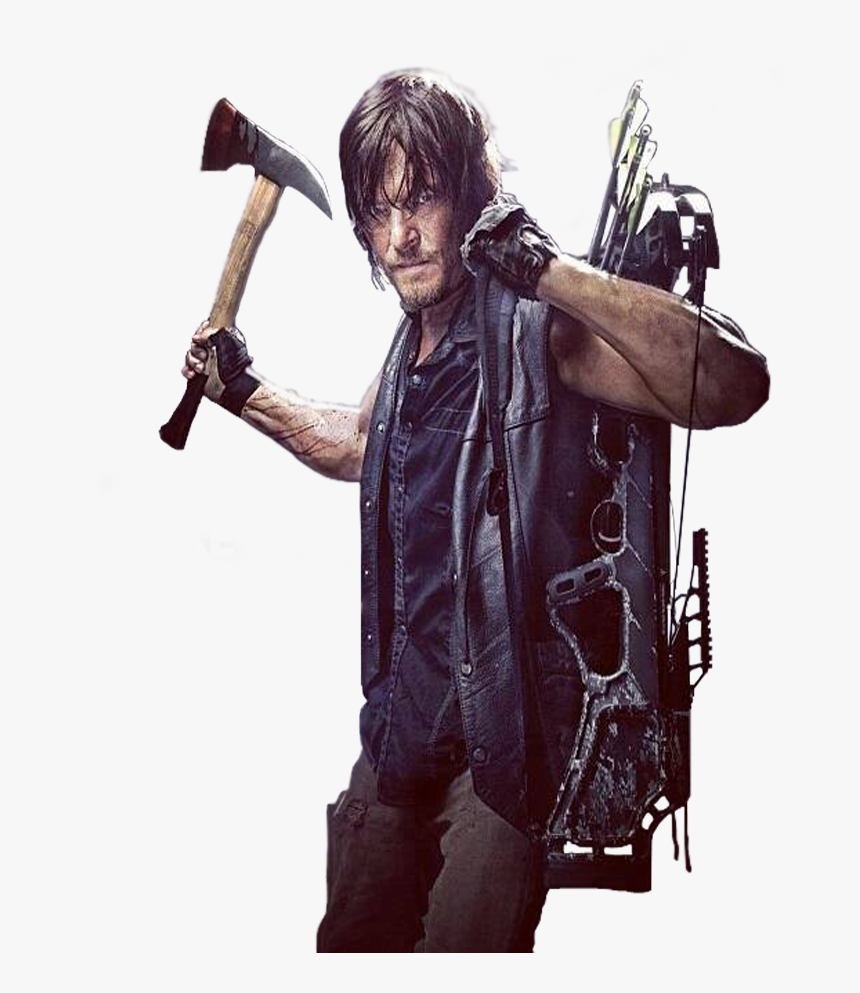 The Walking Dead Daryl Png - Walking Dead Png, Transparent Png, Free Download