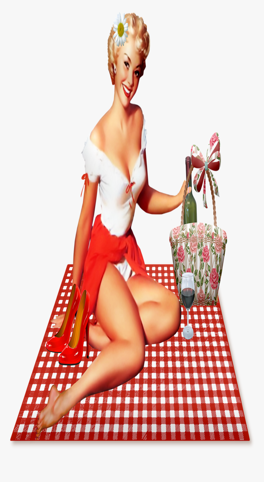 Pin Up Girl Png, Transparent Png, Free Download