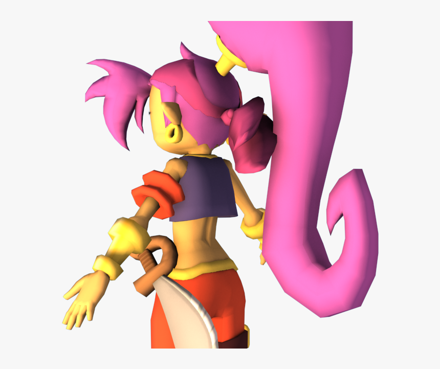 It"s Giving Shantae A Nice Rim Light From The Front-right, - Cartoon, HD Png Download, Free Download