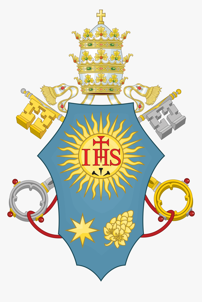 Pope Clipart Vector - Papal Coat Of Arms, HD Png Download, Free Download