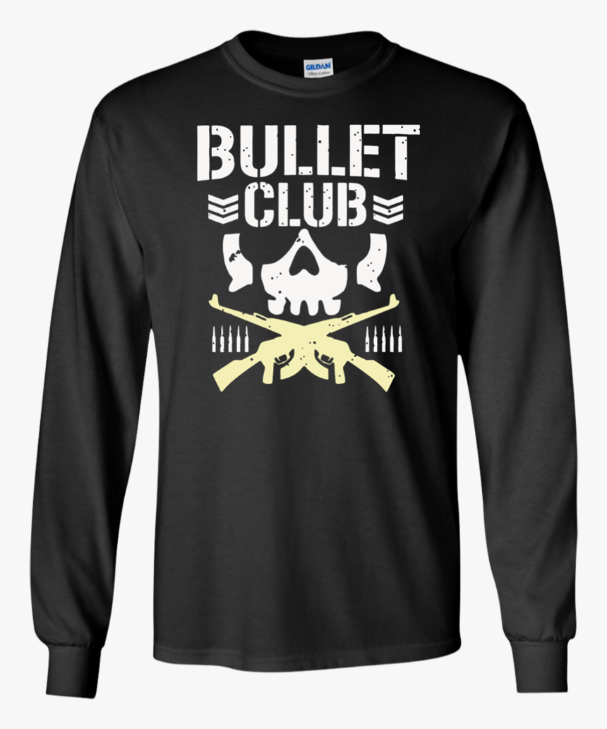 Bullet Club Unisex Shirt-new Wave Tee - Bullet Club Logo 1080p, HD Png Download - kindpng