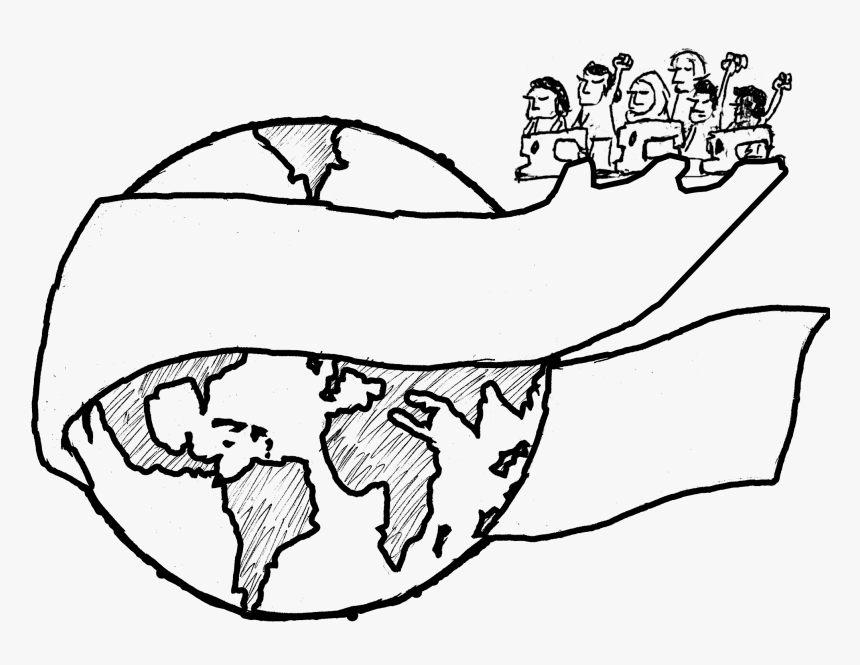 Globalisation Drawings , Png Download - Globalisation Drawing, Transparent Png, Free Download