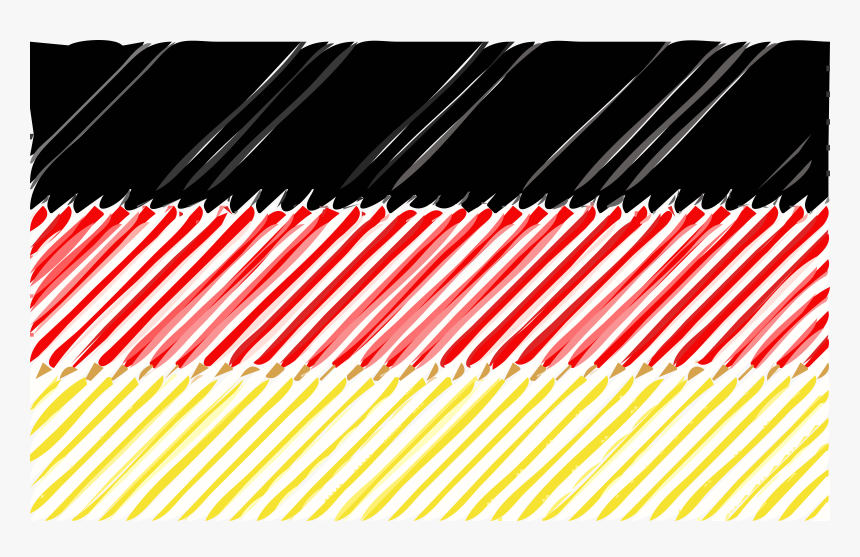 German Flag Linear Clip Arts - Portable Network Graphics, HD Png Download, Free Download