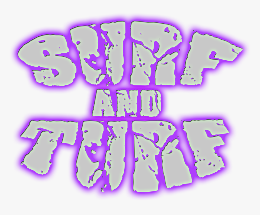 Surf And Turf Sign, HD Png Download, Free Download