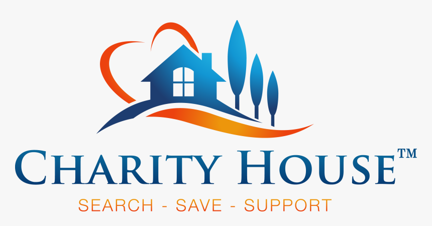 Charity House Logo - Graphic Design, HD Png Download, Free Download