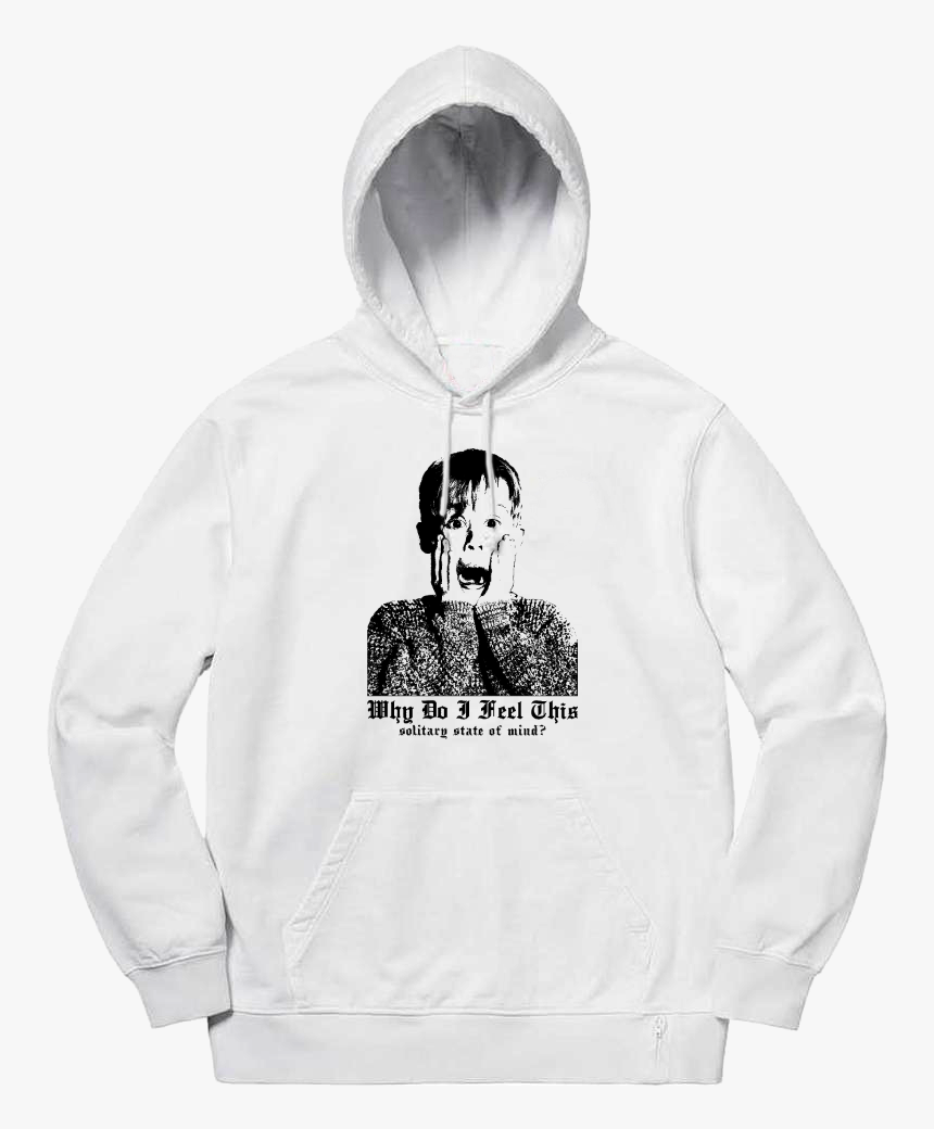 Solitary State Of Mind Hoodie White - Hoodie, HD Png Download, Free Download