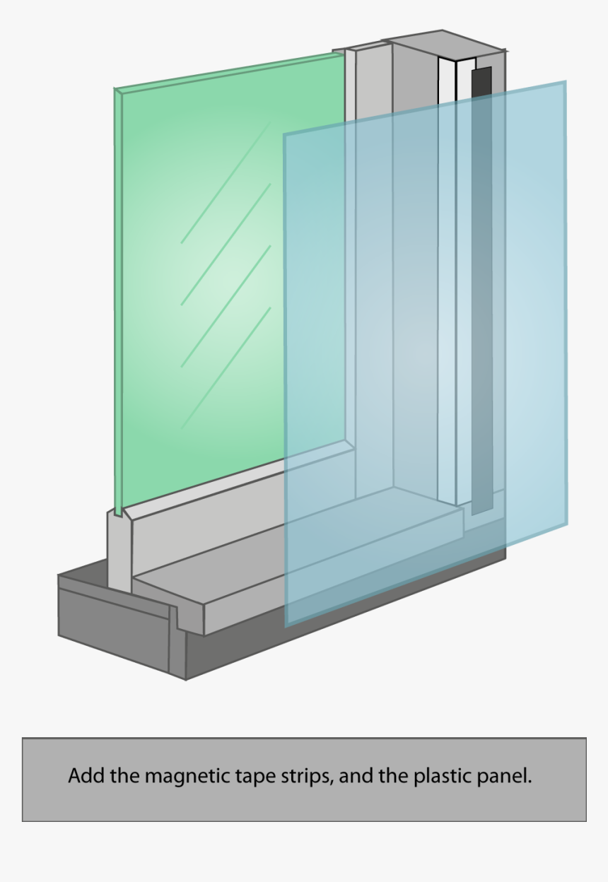 Magnetic Tape Strips - Cupboard, HD Png Download, Free Download