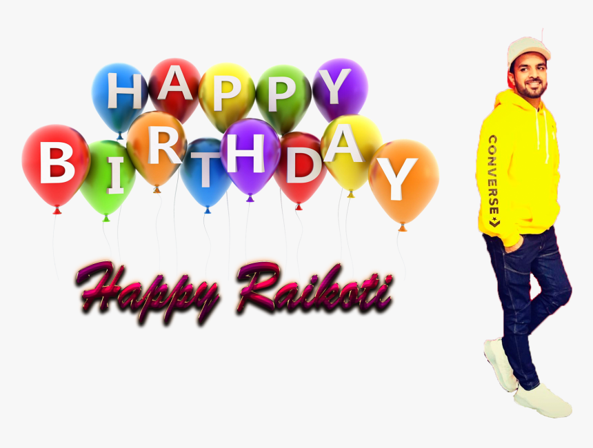 Happy Raikoti Png Background - Balloon, Transparent Png, Free Download